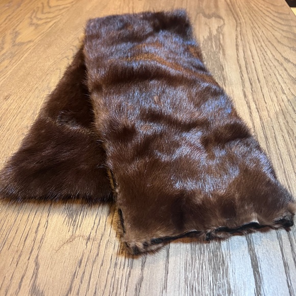 Prada Brown Mink Stole - Picture 2 of 5